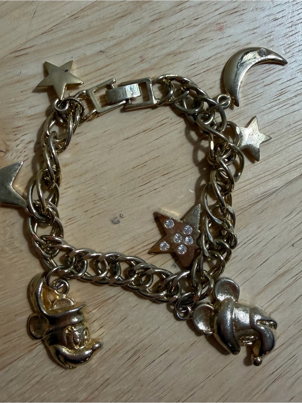 Vintage Disney Charm Bracelet